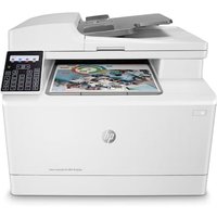 HP Color LaserJet Pro M183fw Multifunktions-Farblaserdrucker (Drucker, Scanner, Kopierer, Fax, WLAN, LAN, Airprint) weiß