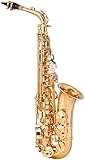 EB Altsaxophon Messing Goldlack Musikinstrument E-Saxophon mit Kofferzubehör