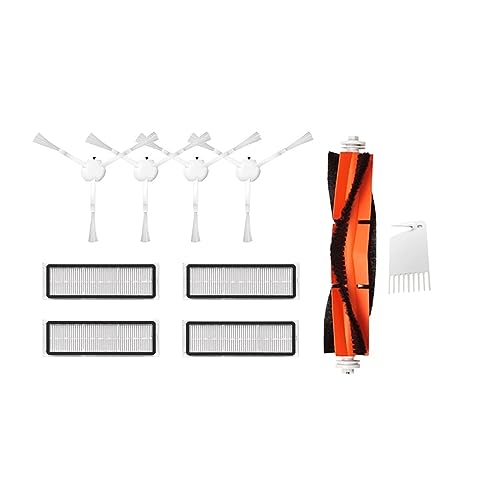Zubehör Rollerbürste Filter Mopp Tuch Staubbeutel, kompatibel mit XiaoMi Mijia Omni 1S B116/B101CN, kompatibel mit Dreame L10s Ultra (Color : Set 9)