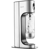 AQVIA Wassersprudler Exclusive, Edelstahl, inkl. 1 Kunststoff-Flasche, 1000 ml