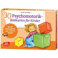 30 Psychomotorik-Bildkarten für Kinder