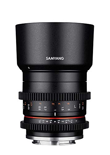 SAMYANG 14035T1.3CM 35mm T1.3 Cine AS UMC CS Objektiv für Anschluss Canon M schwarz