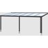 SKAN HOLZ Terrassenüberdachung Garda 648 x 357 cm Aluminium Anthrazit