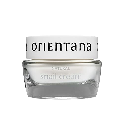 Orientana - Gesichtscreme Mit Schneckenschleim Für Damen | Anti-Aging Falten Rötungen Pigmentflecken Gesichtspflege | 98% Natürliche Bio Feuchtigkeitscreme | Straffende Tagescreme & Nachtcreme - 50ml