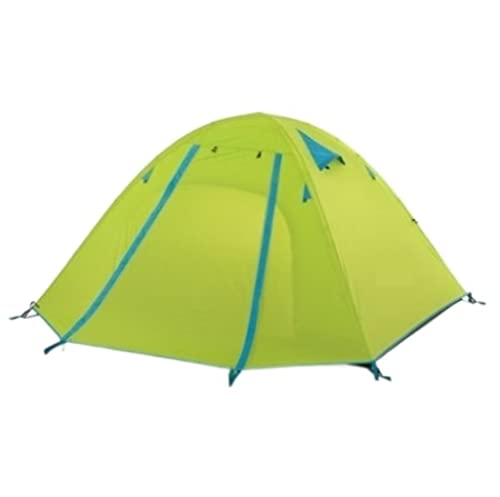 Camping Zelt Strandzelt Zelt Ultraleicht, Einfach Aufzubauen Und Zu Tragen, Familienzelt UPF50, Regenfestes PU2000-Zelt Für Camping Tragbares Zelt für Reisen (Color : Grün, Size : 210x210x130cm)