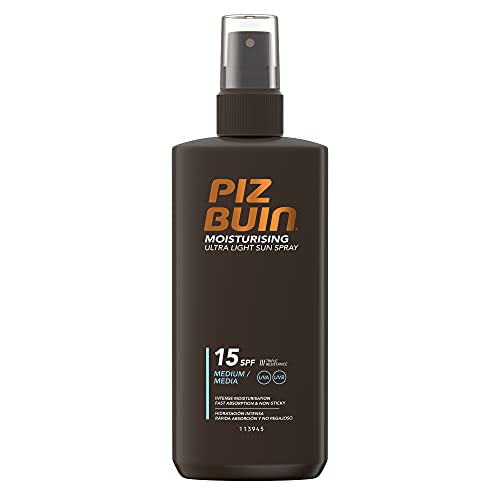 Piz Buin Ultra Light Hydrating Sun Spray LSF 15, 200 ml