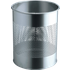 DURABLE 331023 - Abfallbehälter, 15 l, rund, metall, silber