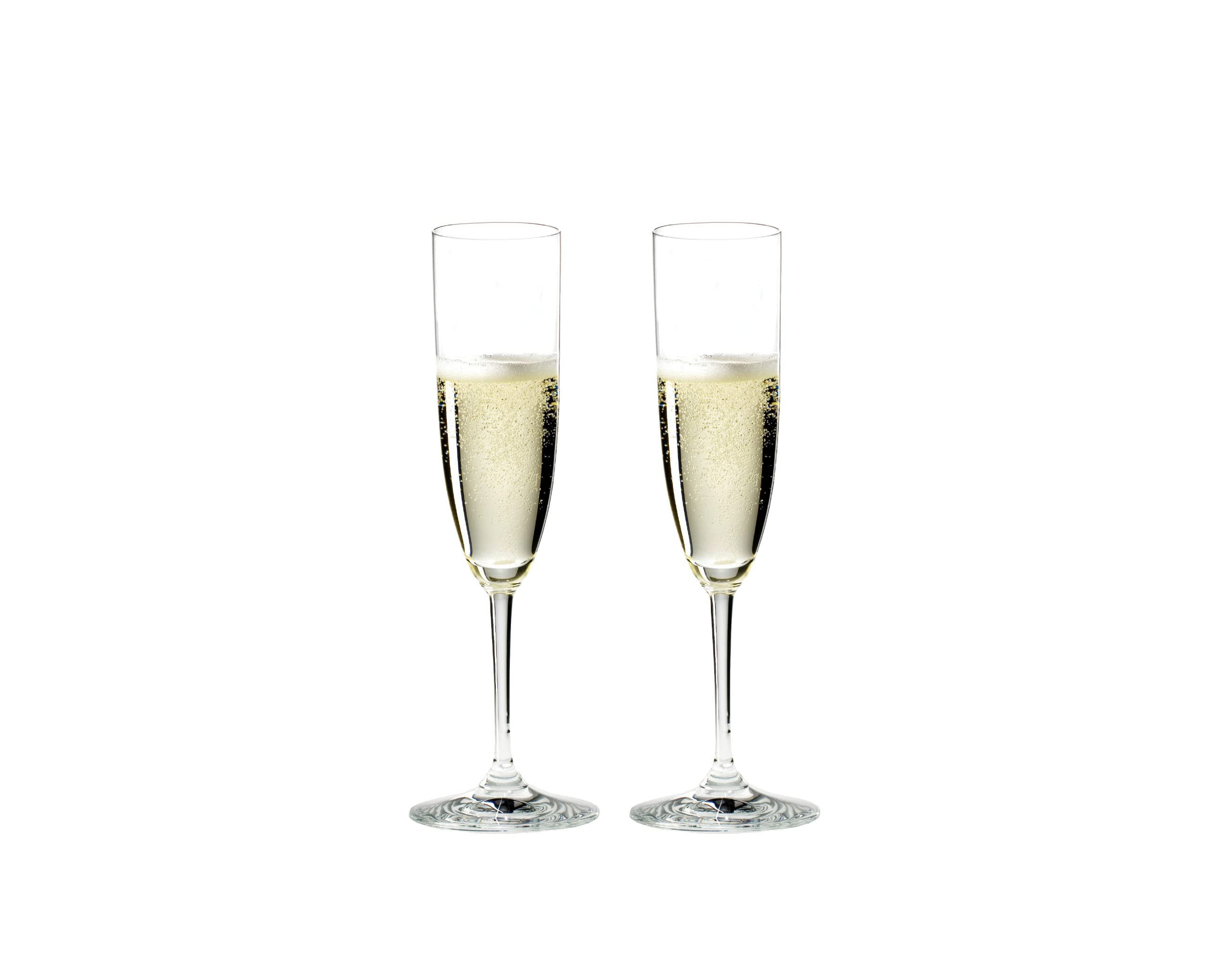 RIEDEL 6416/08 Vinum Champagner Flöte, 2-teiliges Champagnerflöten Set, Kristallglas