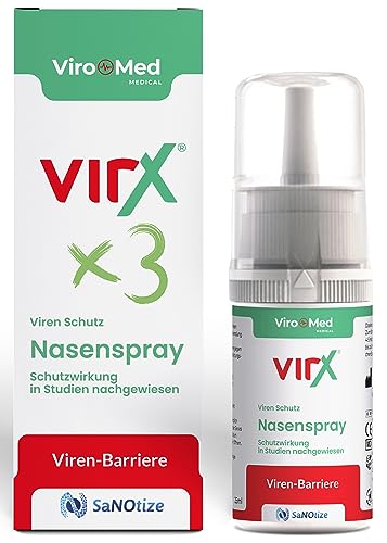 VirX Nasenspray 75 ml - bekannt aus den Medien - Zurück in die Normalität mit der Weltneuheit - VirX nasal spray VirX enovid