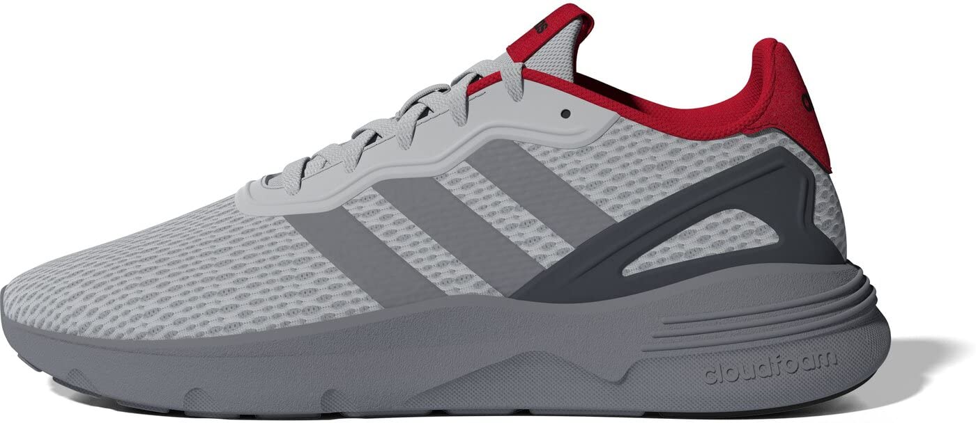 Adidas Herren Nebzed Shoes-Low (Non Football), Grey Two/Grey Three/Grey Six, 45 1/3 EU