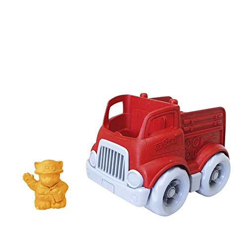 Green Toys Feuerwehrauto mit Fahrer Spielzeugauto