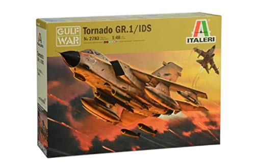 ITALERI 2783S - 1:48 Tornado GR.1/IDS - Gulf War , Modellbau, Bausatz, Standmodellbau, Basteln, Hobby, Kleben, Plastikbausatz, detailgetreu