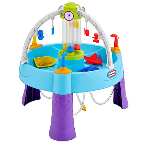 Little Tikes Fun Zone Battle Splash Wassertisch - Outdoor Gartenspiel - Boote, Schaufel und weiteres Zubehör - Für Kinder von 3 - 65Jahren