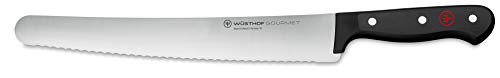 Wüsthof Konditormesser mit Wellenschliff, Gourmet (1025047726), 26 cm Klinge, Edelstahl, rostfrei, für Spülmaschine, vielseitiges, präzises Backmesser