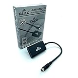 Kaico SEGA Saturn 1080p HDMI Adapter - zur Verwendung mit Sega Saturn - unterstützt S-Videoausgang - unterstützt PAL- und NTSC-Konsolen - Seitenverhältnisschalter für 16:9 oder 4:3