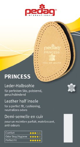 pedag - Princess - Leder Halbsohlen (2 Stück) Schuhe in Übergrößen, Größe:43/44