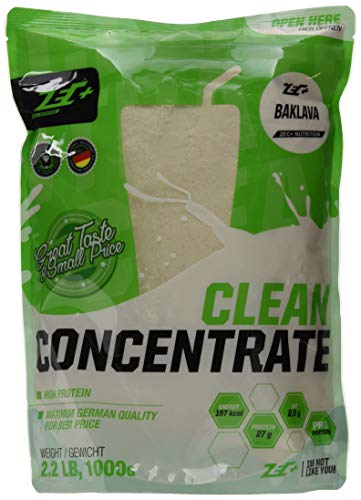 ZEC+ Clean Concentrate – 1000 g, Geschmack Baklava │ Molkenprotein Whey Pulver