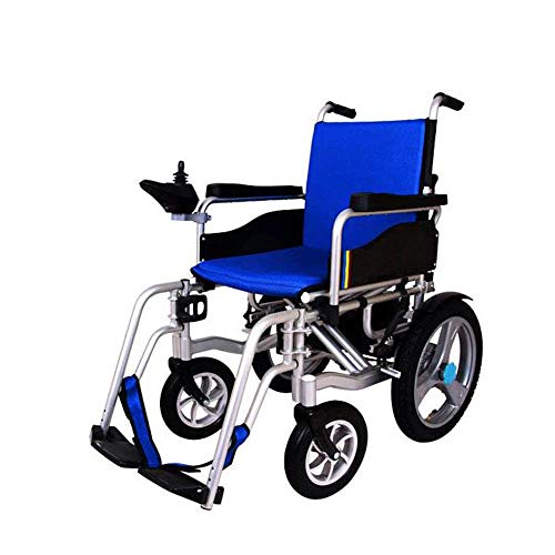 Electric Wheelchairs Lightweight Foldable Power Wheelchair Arms and Hevating Leg Rests Drive with Power Or Use Manual Wheelchair