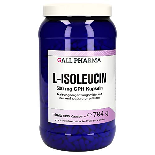 Gall Pharma L-Isoleucin 500 mg GPH Kapseln, 1300 Kapseln