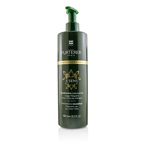 Rene Furterer 5 Sens Enhancing Shampoo - Frequent Use, All Hair Types (Salon Product) 600ml