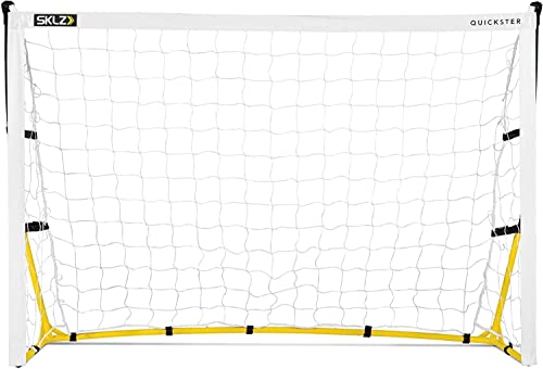 SKLZ Quickster Fußballtor, Unisex, SC-QSG064-002-01, schwarz/gelb, 6' x 4'