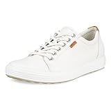 ECCO Damen Soft 7 Gtx Tie Schuhe, Weiß White01007, 38 EU