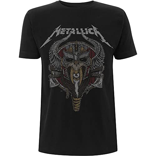 Metallica Viking T-Shirt schwarz L