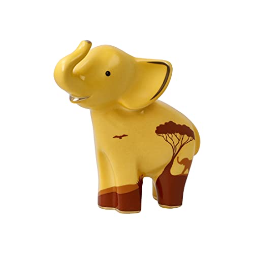 Goebel Figur Elephant de luxe - "Enkesha" Goebel sand