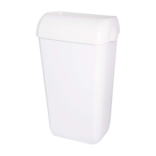 Abfallbehälter 25 Liter Kunststoff in 3 Farben, Farben:Weiß