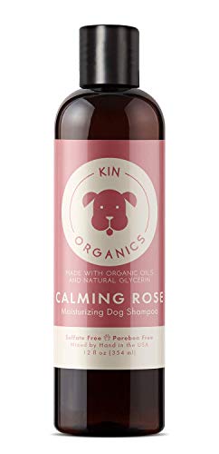 kin Organics Calming Rose Feuchtigkeitsspendendes Hundeshampoo, 340 ml