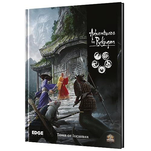 Adventures in Rokugan Rollenspiel Tomb of Iuchiban Erweiterung - Enthüllen Sie die Geheimnisse des alten Grabes! RPG-Strategiespiel, 2+ Spieler, ab 14 Jahren, 90 Minuten Spielzeit, hergestellt von