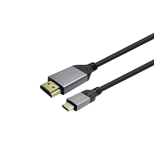 Vivolink PROUSBCHDMIMM1 Kabeladapter HDMI Type A (Standard) USB C Schwarz (PROUSBCHDMIMM1)