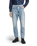 G-STAR RAW Herren 3301 Regular Tapered Jeans, Blau (lt indigo aged 51003-C052-8436), 29W / 32L