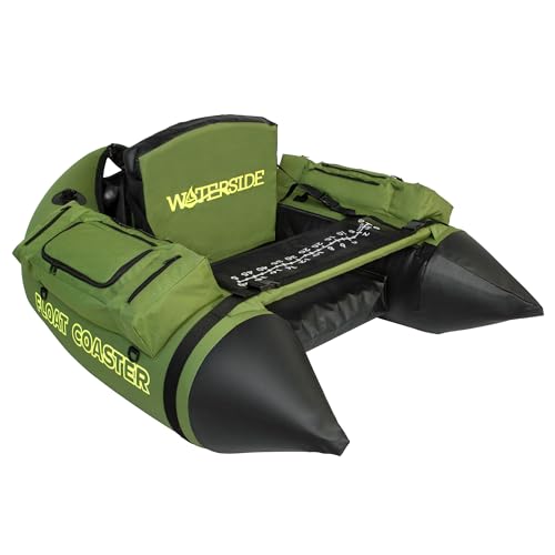 Waterside Float Coaster Belly Boat - Aufblasbares Anglerboot für maximale Flexibilität