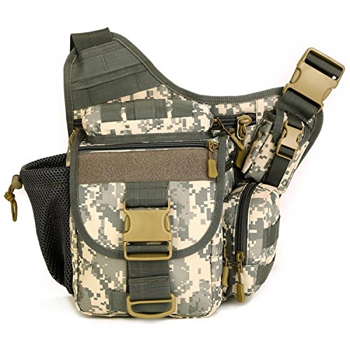 Taktische Tasche Molle Tactical Bag Schulterriemen Tasche Reisetasche Rucksack Kamera Tasche Militaer Tasche