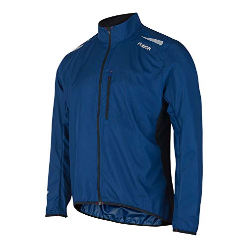 FUSION Herren S1 Run Jacke M Nacht/Schwarz