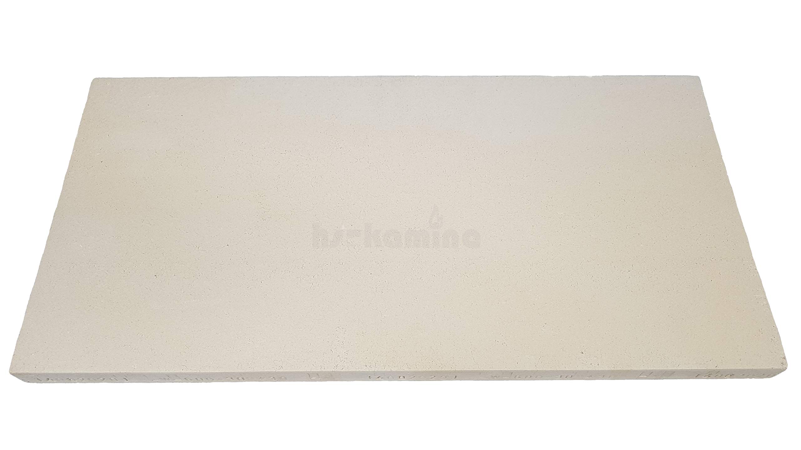 Schamotte 40x30x2 cm Schamotteplatte (1)