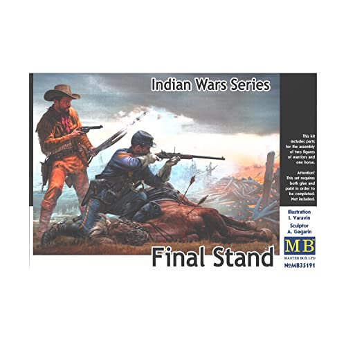 Master Box Ltd MB35191 Figur Final Stand, Indian Wars Series