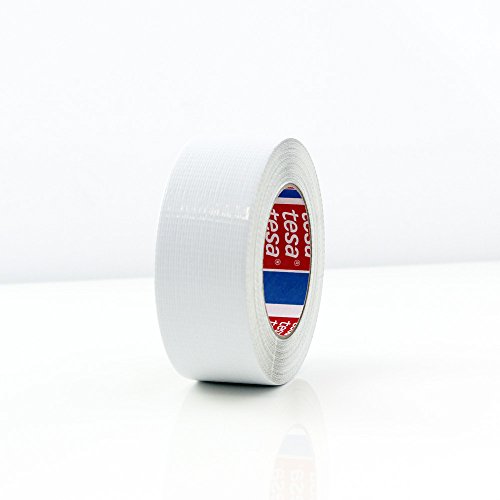 tesa Gewebeband 4613 duct tape, 48 mm x 50 m, weiß
