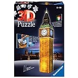 RAVENSBURGER SP 3D Puzzle Bauwerke Big Ben bei Nacht