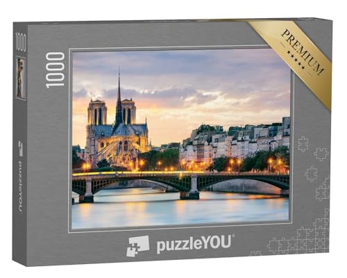puzzleYOU: Puzzle 1000 Teile „Notre Dame de Paris“