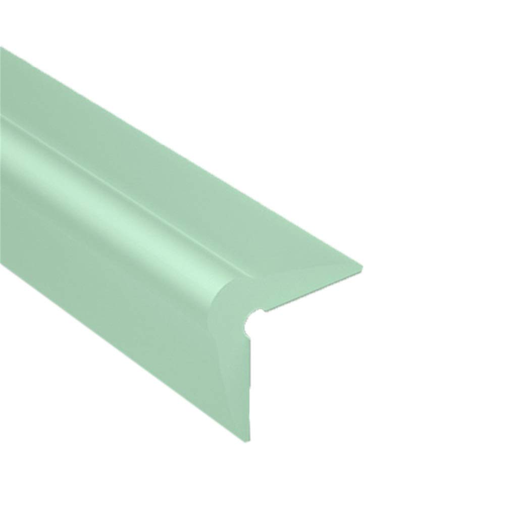 AnSafe Kantenschutz Gummi,Silikagel 50 Cm X 2 Stück Tisch Verhindern Stößen Schützen Kinder (4 Farben Optional) (Color : Green)