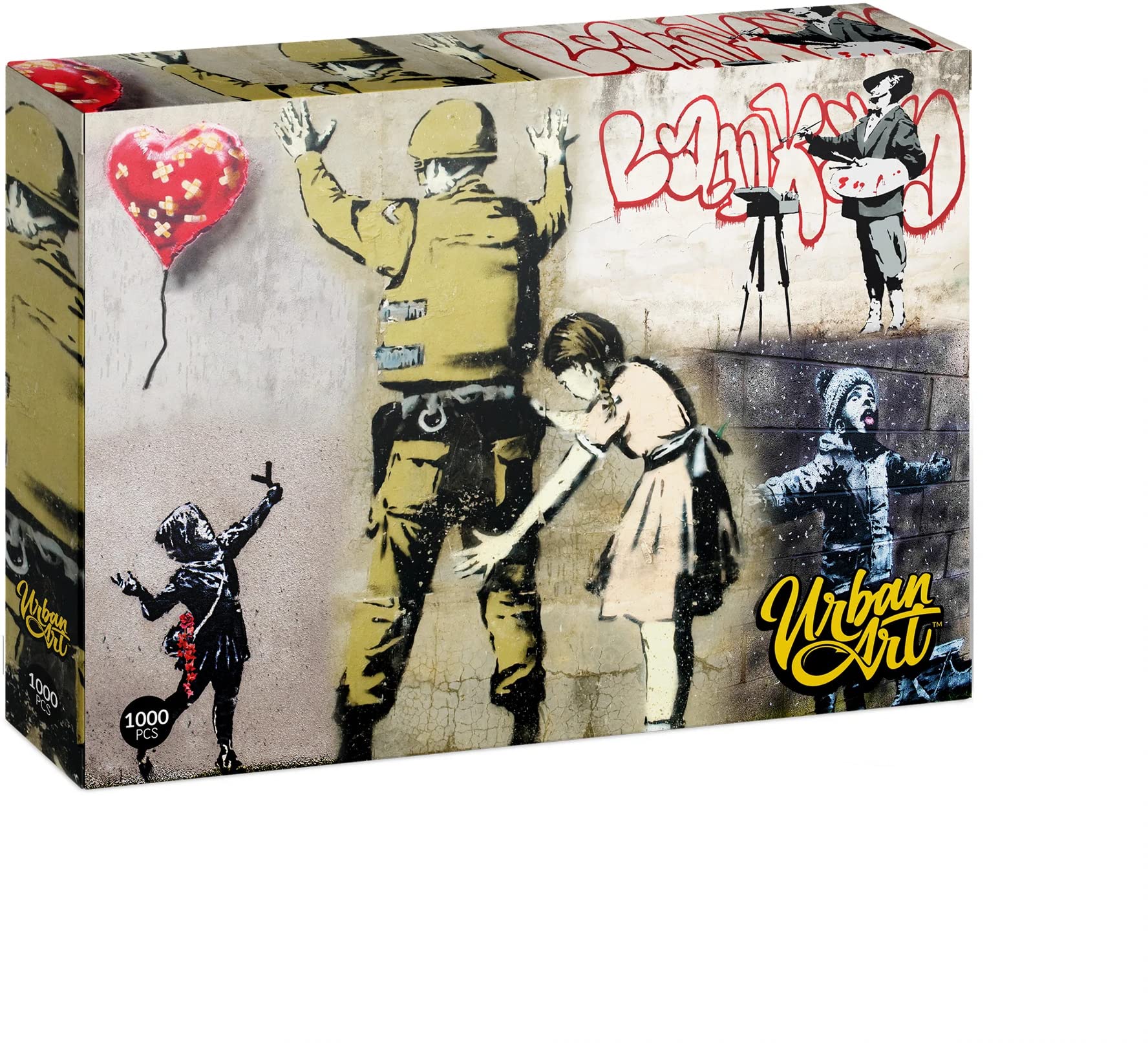 University Games U08574 Banksy Graffiti Painter Urban Art Puzzle