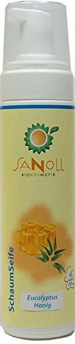 Sanoll, Schaumseife Eucalyptus Honig - 200 ml