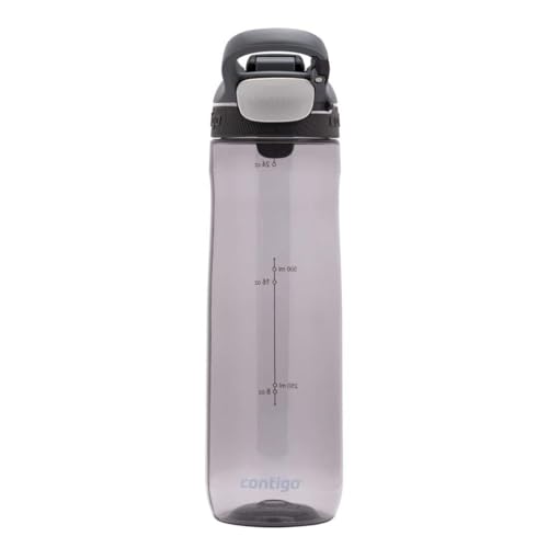 Contigo Cortland Autoseal Wasserflasche, große BPA-freie Trinkflasche, 100% auslaufsicher und spülmaschinenfest, Outdoor Sportflasche für Fahrrad, Joggen, Wandern, Arbeit, Schule, 720 ml