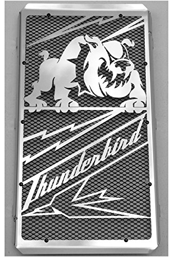 Kühlerverkleidung / Kühlerabdeckung Triumph Thunderbird 1600/1700 "Bulldog" + schwarzes Gitter