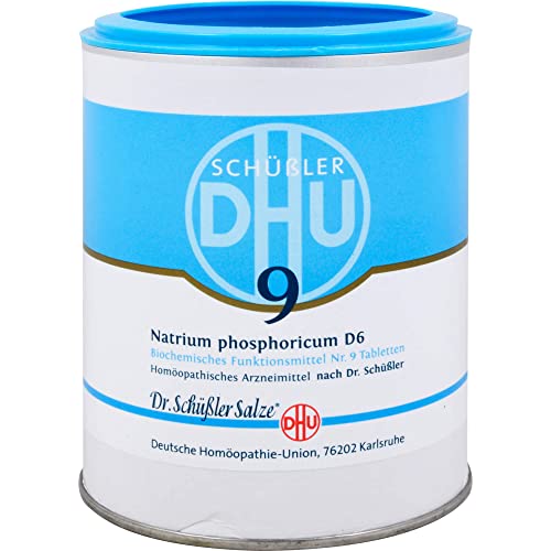 DHU Schüßler-Salz Nr. 9 Natrium phosphoricum D6, 1000 St. Tabletten