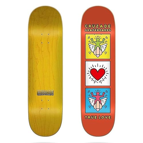Jart True Love 8.5"x32.12" Cruzade Deck Skateboard, Mehrfarbig (Mehrfarbig), Einheitsgröße