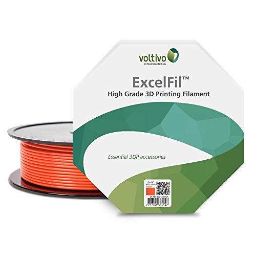 Voltivo ExcelFil 3D Druck Filament, PLA, 3mm - orange