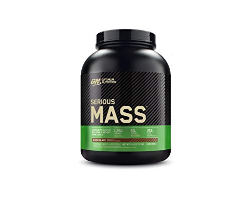 Optimum Nutrition Serious Mass Weight Gainer, Schokoladengeschmack, 8 Portionen, 2,73 kg